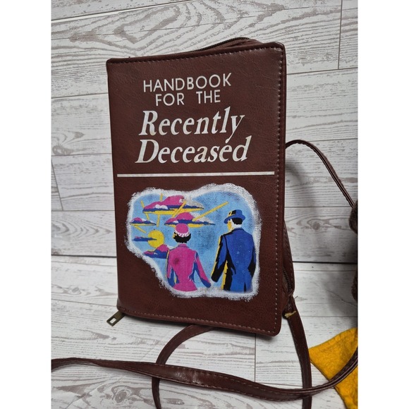 Spirit Handbags - HANDBOOK FOR THE RECENTLY DECEASED BEETLEJUICE Read Description